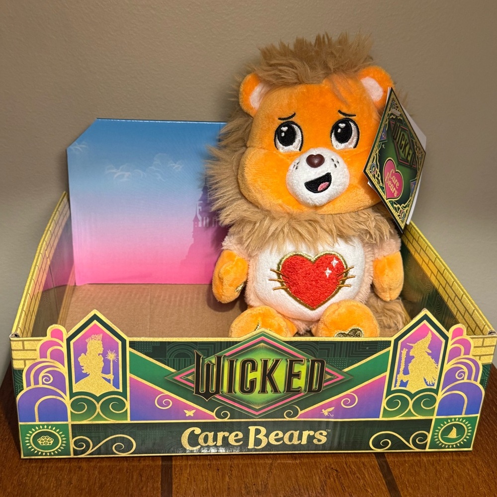 Care Bears x Wicked Fun size plush Tenderheart Bear as The Lion